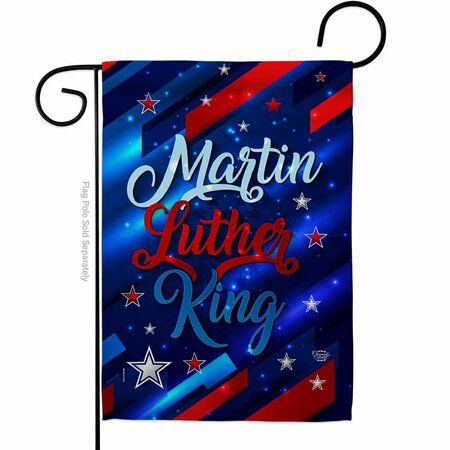 CUADRILATERO 13 x 18.5 in. Martin Luther King Black History Double-Sided Decorative Vertical Garden Flags - CU3907252